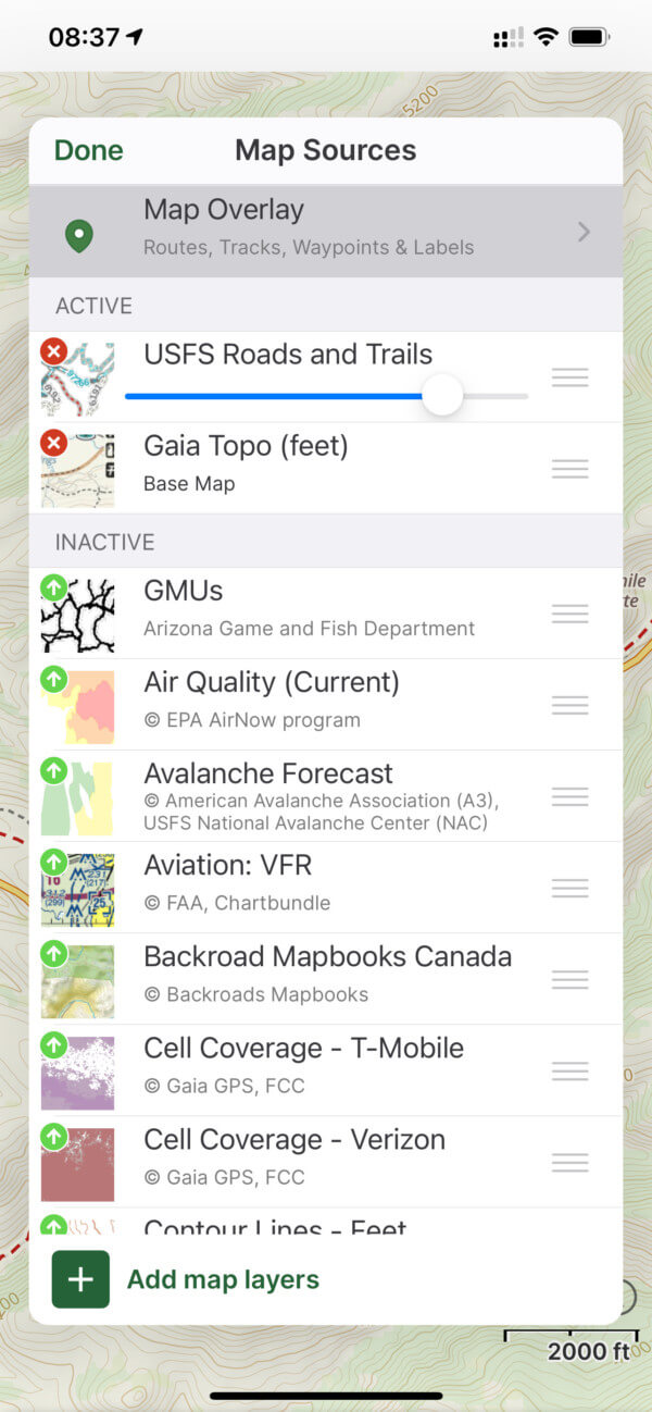 Gaia GPS vs OnX Offroad Review 4X Overland Adventures