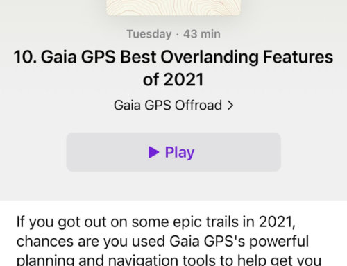 Chris talks everything Gaia GPS on the Gaia GPS Offroad Podcast